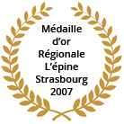 médaille d'or régionale