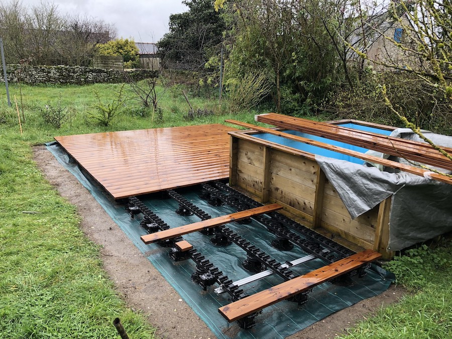 Terrasse sur sol stable à Couéron