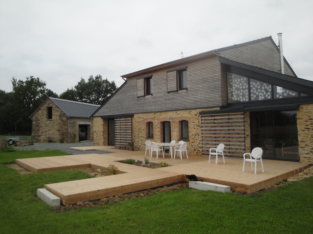 Installation de terrasse surélevée