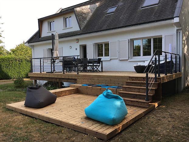 Spécialiste de la terrasse sur poteaux à Nantes