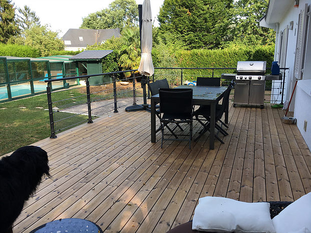 Pose de terrasse en Vendée