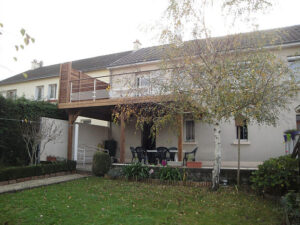 Pose d'une extension de maison à Nantes